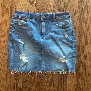 Garage Jean Skirt